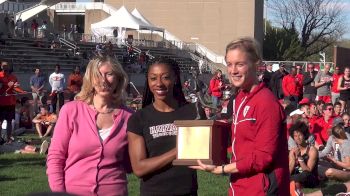 Harvard women trophy celebration