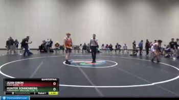 185 lbs Quarters & 1st Wb (16 Team) - Hunter Sonnenberg, FordDynasty Wrestling Club vs Juan Giron, Eagle Empire