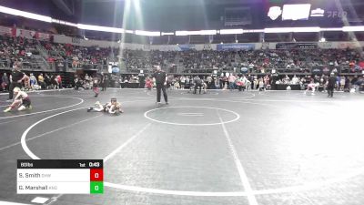 60 lbs Quarterfinal - Sawyer Smith, Greater Heights Wrestling vs Gunner Marshall, King Select