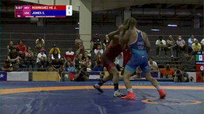 63 kg Final - Sam Jones, USA vs Jose Alberto Rodriguez, MEX