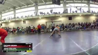 126 lbs Cons. Round 3 - Aidan Stellato, Team Jeff Wrestling Club vs Zachary Brown, Indiana