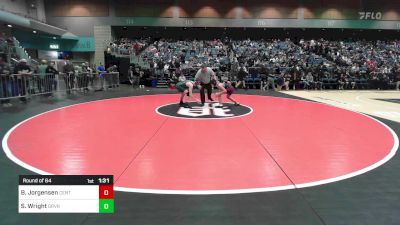 113 lbs Round Of 64 - Braeten Jorgensen, Centennial vs Spencer Wright, Green River