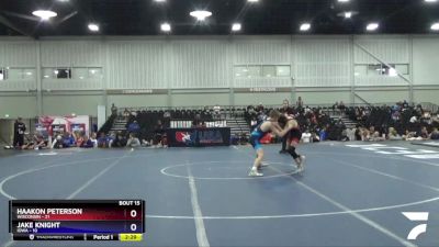 113 lbs Placement Matches (8 Team) - Haakon Peterson, Wisconsin vs Jake Knight, Iowa