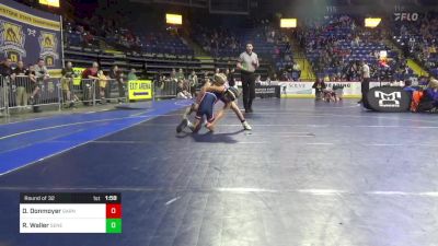 65 lbs Round Of 32 - Dallas Donmoyer, Garnet Valley vs Ryder Waller, Seneca Valley