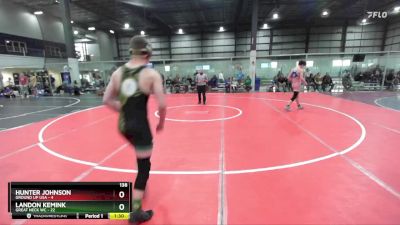 138 lbs Round 1 (4 Team) - Landon Kemink, GREAT NECK WC vs Hunter Johnson, GROUND UP USA