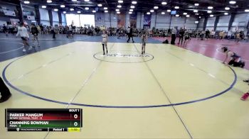 52 lbs Rd# 1 9:00am Friday - Channing Bowman, POWA vs Parker Mangum, NCWAY National Team