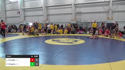 50 lbs Pools - Lillian Crangle, Badger Girls Elite vs Charae Gregula, PA West