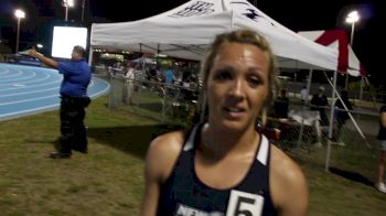 Elinor Purrier after winning east region steeple