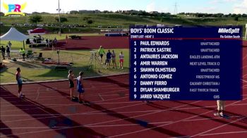 Boy's 800m, Final 1