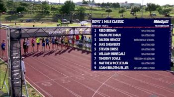 Boy's Mile, Final - Brooks PR Qualifier - 58 sec last lap