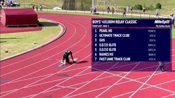 Boy's 4x100m Relay, Final