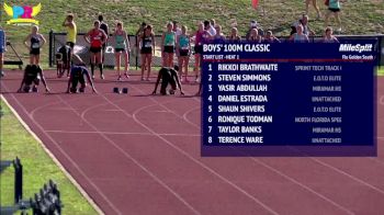 Boy's 100m, Final - Brooks PR Qualifier