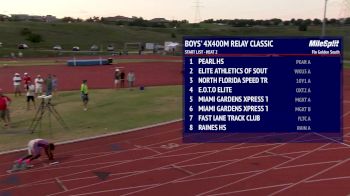 Boy's 4x400m Relay, Final 2