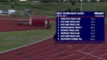 Girl's 4x400m Relay, Final 1