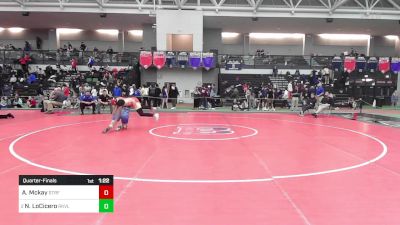 152 lbs Quarterfinal - Adenna Mckay, Stratford vs Nora LoCicero, Rockville