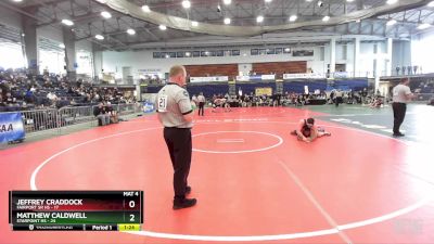 285 lbs Round 3 (3 Team) - Jeffrey Craddock, Fairport Sr HS vs Matthew Caldwell, Starpoint HS