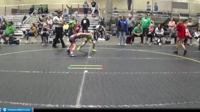 56 lbs Finals (8 Team) - Gavin Hooper, Contenders WA Blue vs Cruz Urioste, Get Hammered