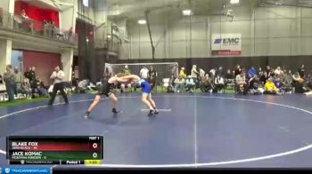 120 lbs Round 5 (6 Team) - Blake Fox, Iowa Black vs Jace Komac, Montana Maroon