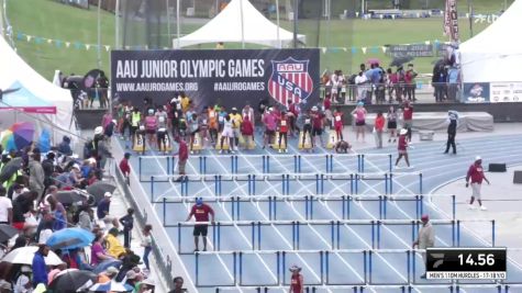 Youth Men's 110m Hurdles Championship, Semi-Finals 4 - Age 17-18