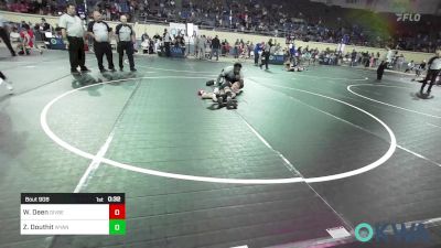 61 lbs Round Of 16 - Wyatt Deen, Division Bell Wrestling vs Zayden Douthit, Wyandotte Youth Wrestling