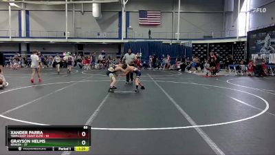 88 lbs Round 2 (8 Team) - Grayson Helms, Kraken vs Xander Parra, Terps East Coast Elite