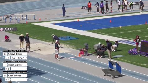 Replay: Long Jump/Triple Jump - 2023 AAU Junior Olympic Games | Jul 31 @ 3 PM