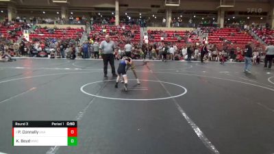 64 lbs Round 3 - Prestigious Connally, Unattached vs Keedyn Boyd, WICHITA WRESTLING CLUB