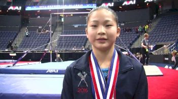 Sophia Groth on 1st Place Finish at Hopes After a Much Improved Level 10 Season - Hopes 2016