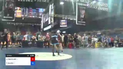 220 lbs Round Of 32 - Jacob Kaminski, Wisconsin vs Tyre Smith, Florida