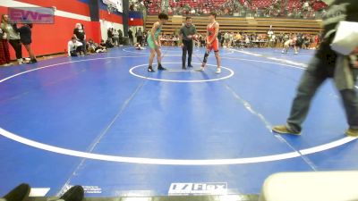 126 lbs Consi Of 4 - Oliver Wadsworth, Morris Wrestling Association vs Ben Payne, Checotah Matcats