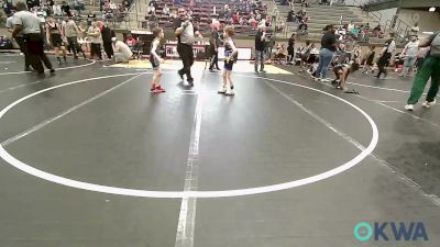 52-58 lbs Rr Rnd 2 - Ezekiel Fee, Perry Wrestling Academy vs Hunter Crow, Berryhill Wrestling Club