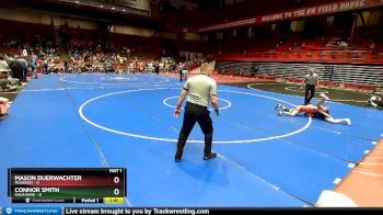 152 lbs D1 - Semi-finals (fri 7:30pm.) - Connor Smith, Kaukauna vs Mason Duerwachter, Muskego