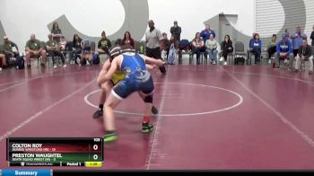 105 lbs Round 3 (8 Team) - Preston Waughtel, Death Squad Wrest (IN) vs Colton Roy, Dundee Wrestling (MI)