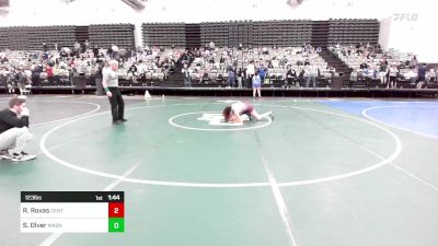 123 lbs Semifinal - Reagan Roxas, Centurion vs Saige Olver, Mat Assassins