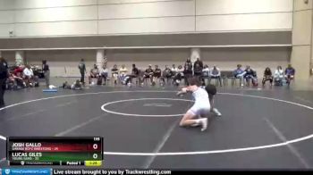 135 lbs Placement Matches (16 Team) - Lucas Giles, Young Guns vs Josh Gallo, Garage Boyz Wrestling