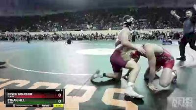 6A-175 lbs Quarterfinal - Bryce Goucher, Yukon vs Ethan Hill, Jenks