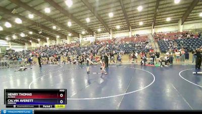 80 lbs Cons. Round 3 - Henry Thomas, Alaska vs Calvin Averett, Oregon