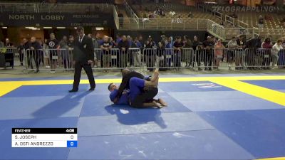 SAMUEL JOSEPH vs ANDREI OSTI ANDREZZO 2022 Pan Jiu Jitsu IBJJF Championship