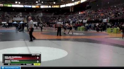 98 lbs Cons. Round 3 - Brigg Morrill, Meridian vs Nolan Marshall, Forest Grove