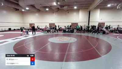 68 kg Cons 16 #2 - Reed Wilson, Nixa Youth Wrestling vs Gabriel Logan, Apex Wrestling Academy