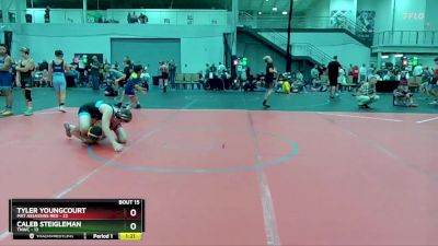 110 lbs Round 5 (6 Team) - Caleb Steigleman, TNWC vs Tyler Youngcourt, Mat Assassins Red