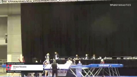 Grace Nicosia - Individual Trampoline, ETA - 2021 USA Gymnastics Championships