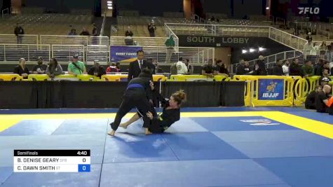 BRIGETTE DENISE GEARY vs CHARMIE DAWN SMITH 2024 Pan Jiu Jitsu IBJJF Championship