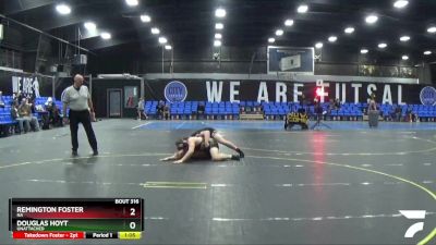 187/195 Round 2 - Douglas Hoyt, Unattached vs Remington Foster, NA