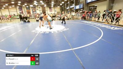 220 lbs Rr Rnd 1 - Chad Powell, Blue Wave vs Nazir Brotka, Team Alien UFO