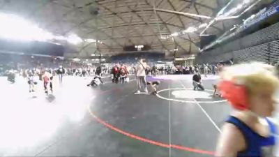 49 lbs Quarterfinal - Kasen Wells, Mat Demon Wrestling Club vs Tate Eaton, Montesano Mad Dogs Wrestling