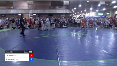 60 kg Rnd Of 64 - Jayden Raney, Union County High School Wrestling vs Ryan Kennedy, The Wrestling Factory Of Cleveland