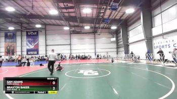 84 lbs Rd# 10- 4:00pm Saturday Final Pool - Braxton Baker, Iron Horse vs Sam Adams, Terps Xpress