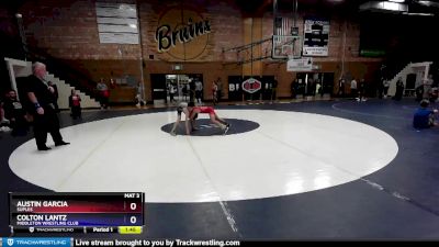 74 lbs Round 2 - Austin Garcia, Suples vs Colton Lantz, Middleton Wrestling Club