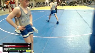 125 lbs Finals (8 Team) - Ben Rodriguez, Brainerd vs Mason Moscho, Rocori